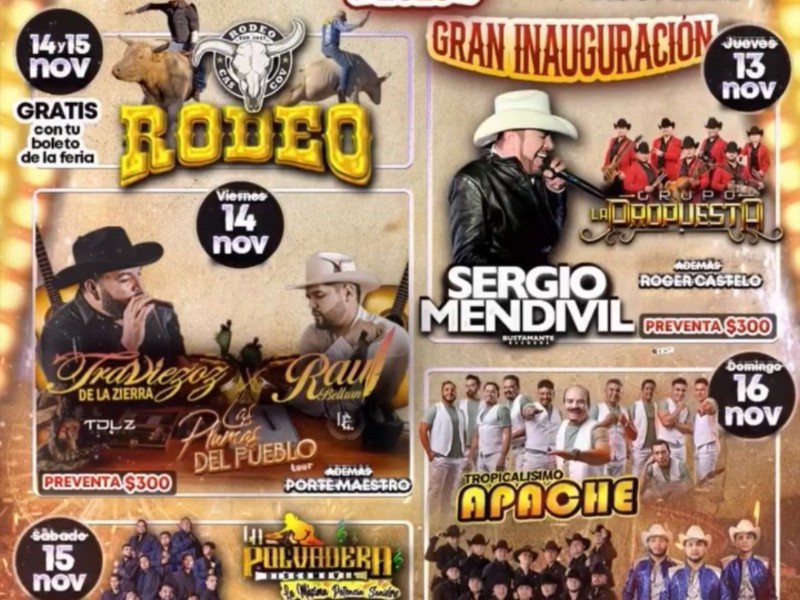 ExpoGan Empalme será del 13 al 16 de noviembre