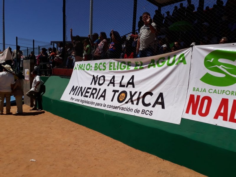 Expresan un rotundo no a  la minería