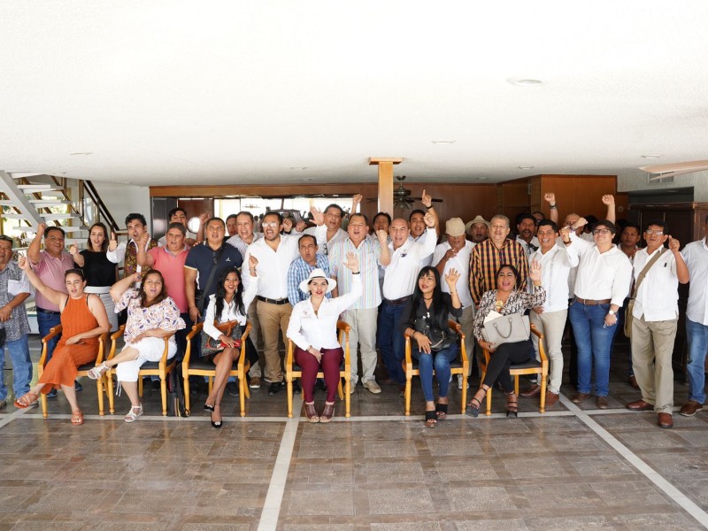 Expresiones y corrientes reunidas apoyando a Marcelo Ebrard en Guerrero