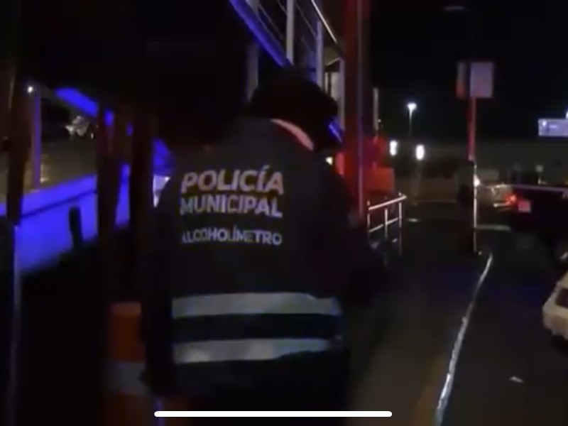Extenderán horario del alcoholímetro a las 6am para evitar imprudencias