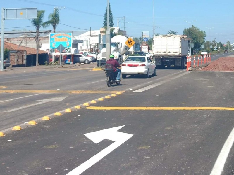 Extienden ampliación en tramo carretero Sahuayo-Jiquilpan