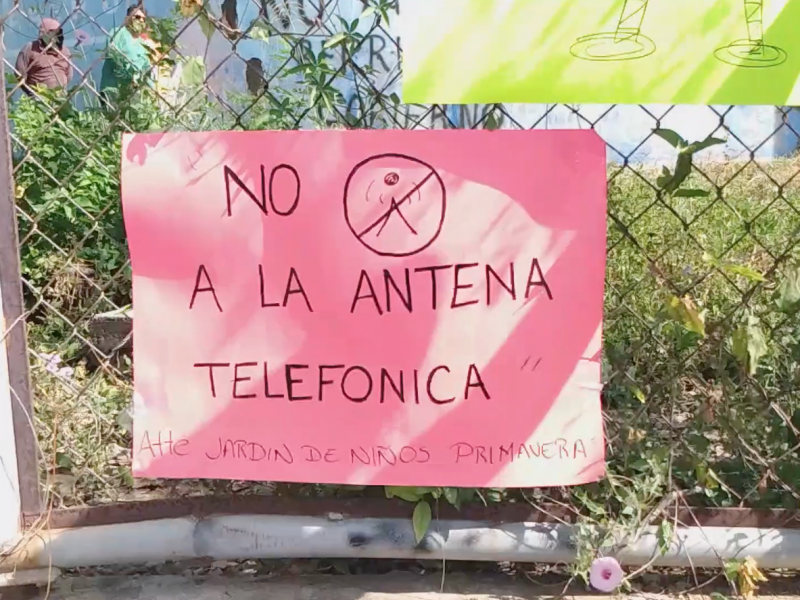 Extienden campaña contra instalación de antena