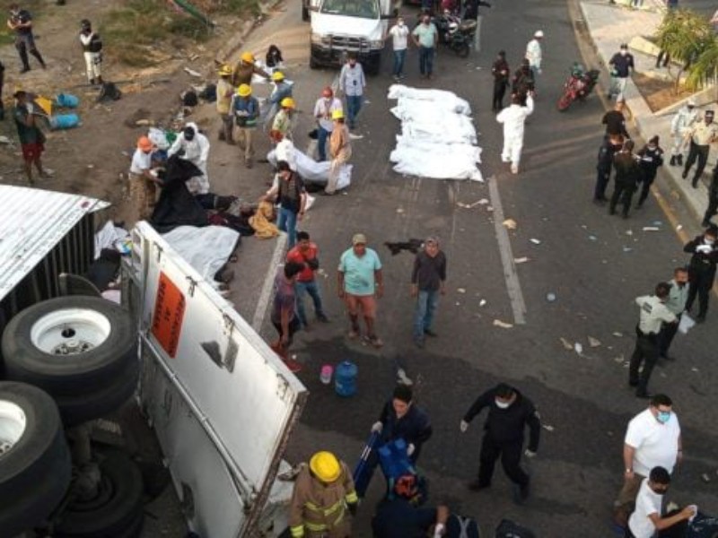 Extraditan a EU a responsable de accidente donde murieron migrantes