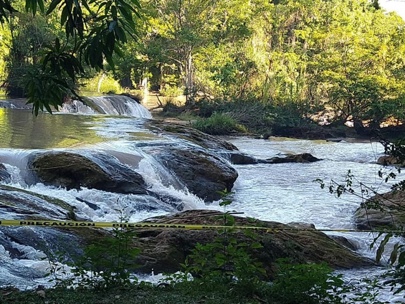 Localizan cuerpo de turista ahogada en Cascadas de Agua Azul