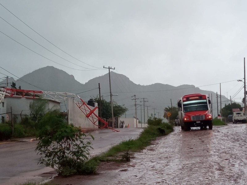 Extremar precauciones al transitar por el sector Sahuaripa