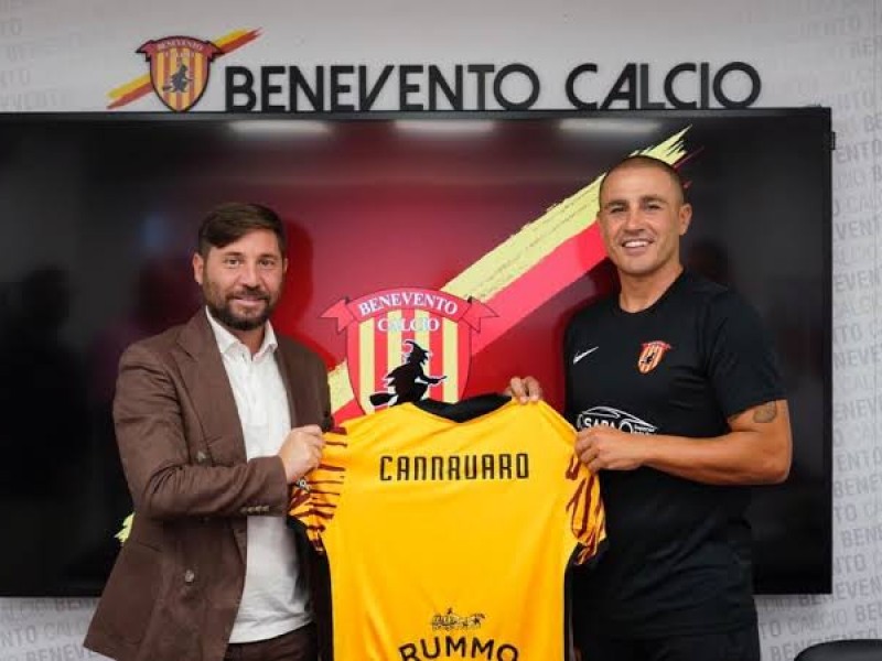 Fabbio Cannavaro dirigirá por primera vez un club en Italia