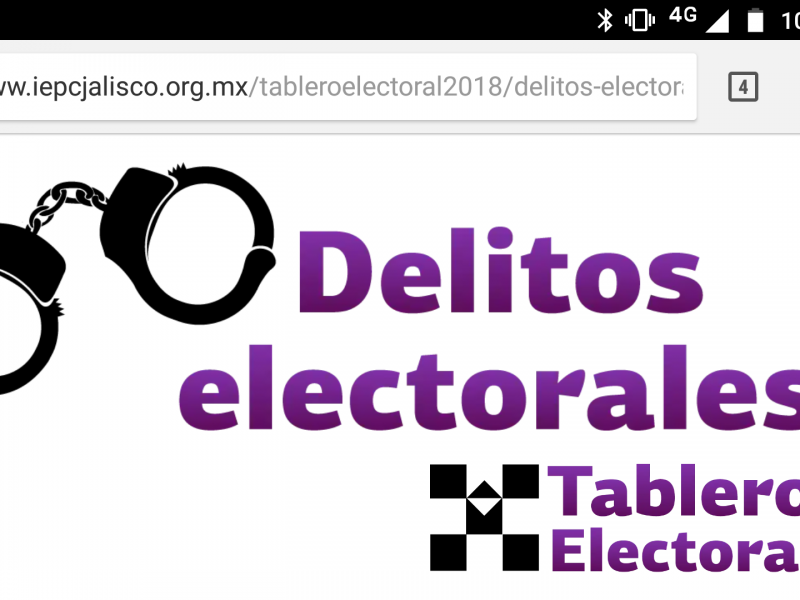 Fácil, interponer denuncia por delitos electorales