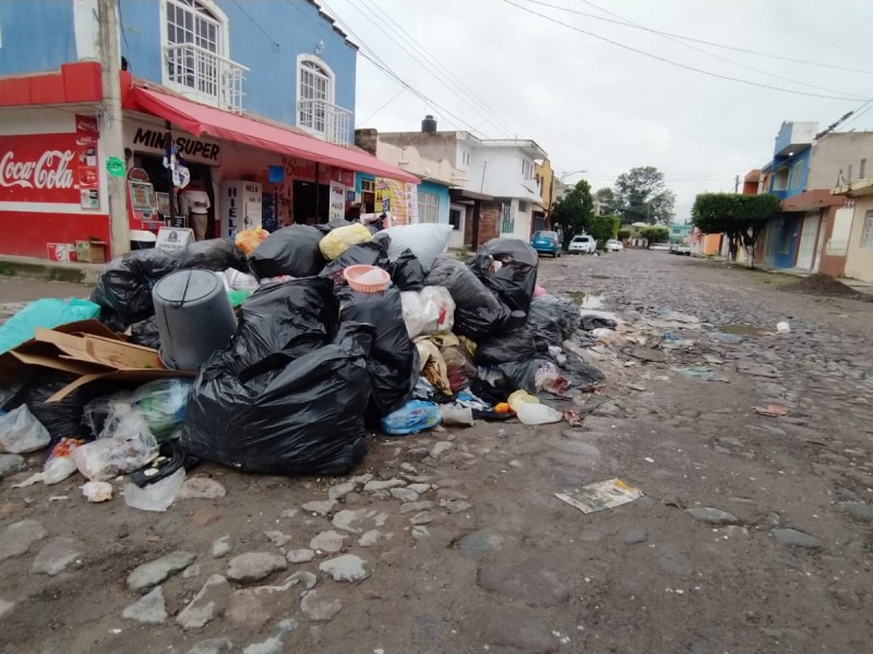 Falla de camiones continúa afectando servicio de recolección de basura