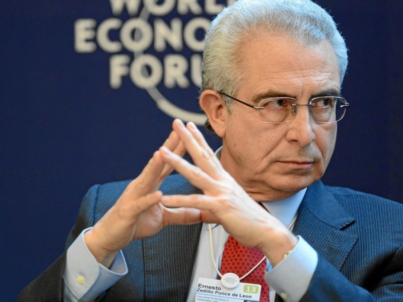 Fallé en política antidrogas, admite Zedillo