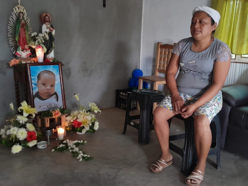 Fallece bebé de Xadani, le negaron atención en el IMSS