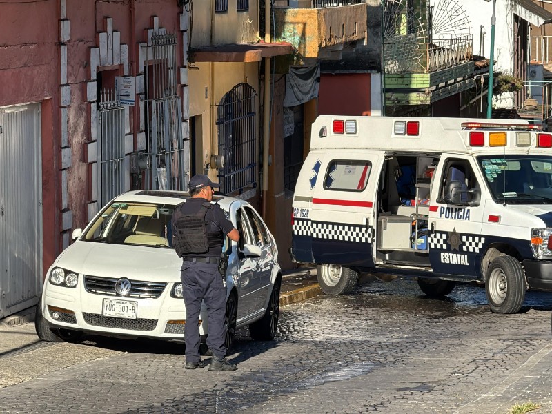 Fallece conductor en el centro de Xalapa