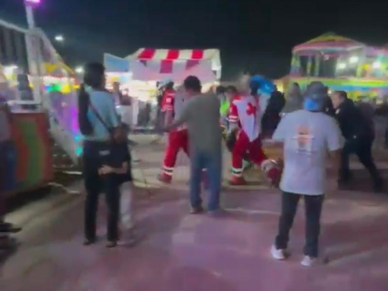 Fallece joven tras caer de juego mecánico durante Fiestas Tradicionales