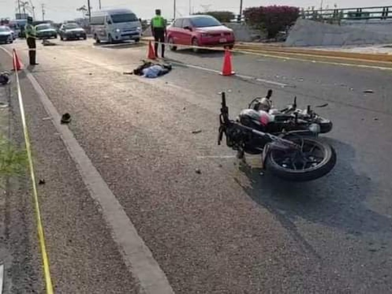 Fallece motociclista en el tramo Chiapa-Tuxtla