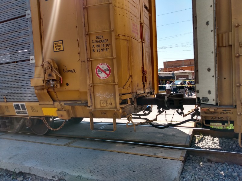 Fallece mujer de la tercera edad arrollada por el tren