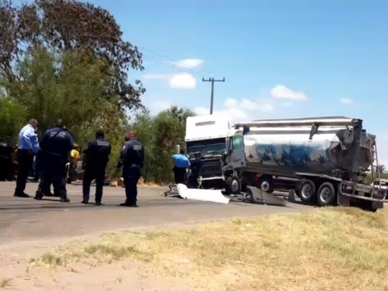 Fallece una persona en accidente vial en Valle del Yaqui