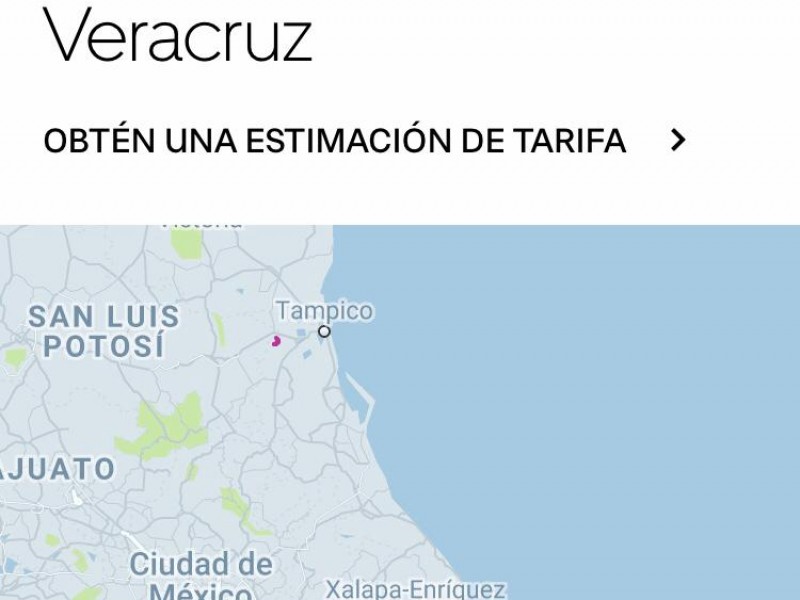 ¡Falsa alarma! Rechaza Uber entrada a Veracruz