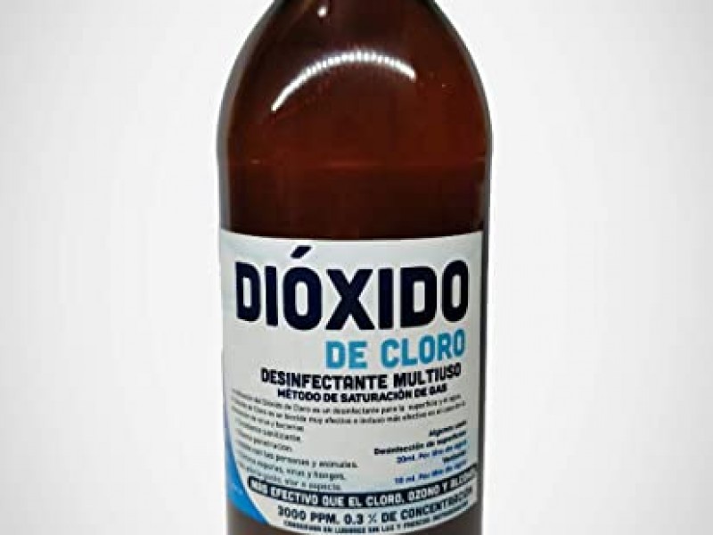 ¡Falso que dióxido de cloro combata COVID!: COFEPRIS
