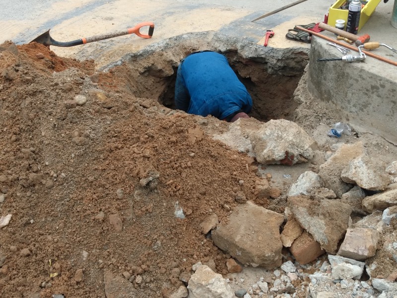 Falta de agua en colonias por bombas dañadas