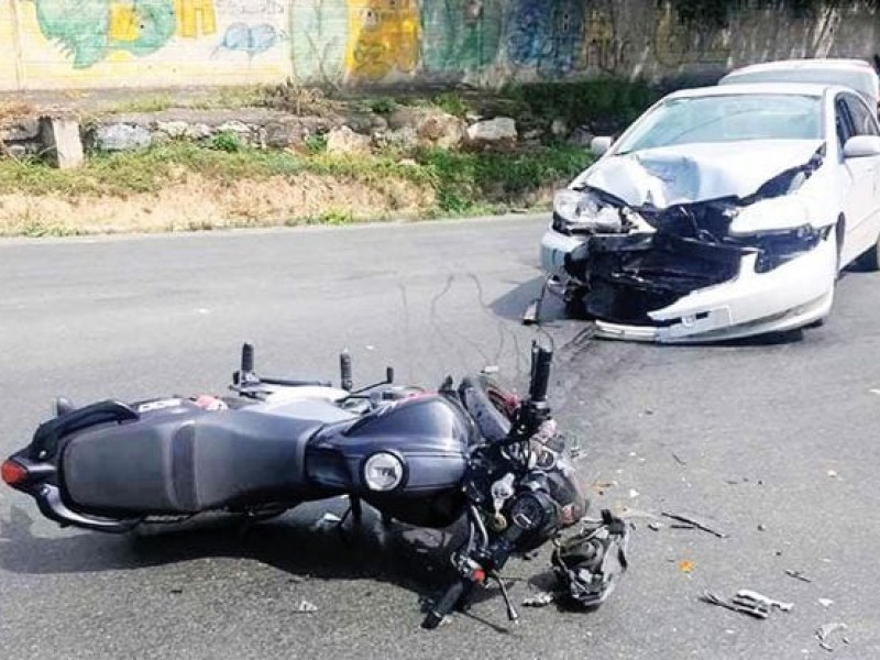 Falta de precaución y alta velocidad principales causas de accidentes