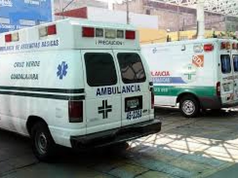 ZMG con 68% de rezago en ambulancias