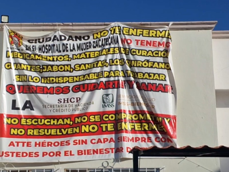 Faltan medicamentos e insumos en hospitales clave de Zacatecas