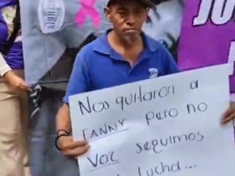 Familia de Fanny exigen justicia a un año de su muerte