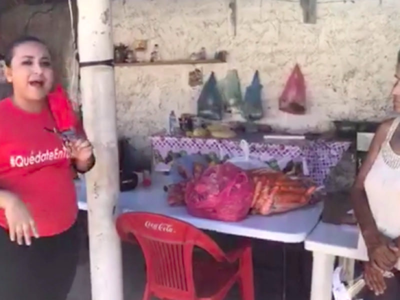 Familia instala comedor comunitario en San Blas
