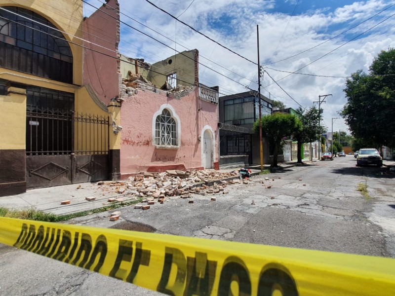 Familia teme quedarse sin hogar por colapso de inmueble