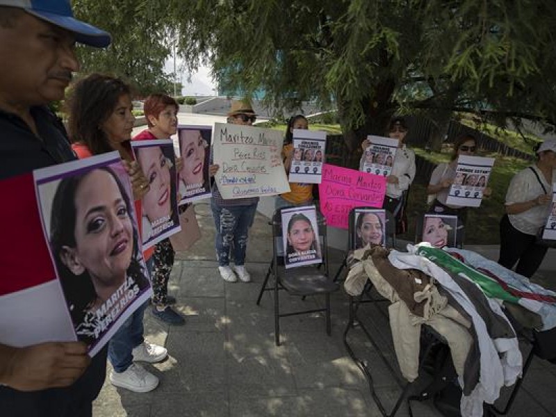 Familiares de desaparecidas protestan para exigir resultados