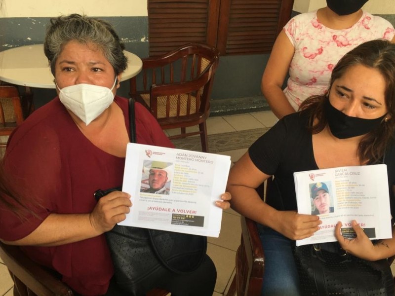 Familiares de jóvenes desaparecidos exigen respuesta de autoridades