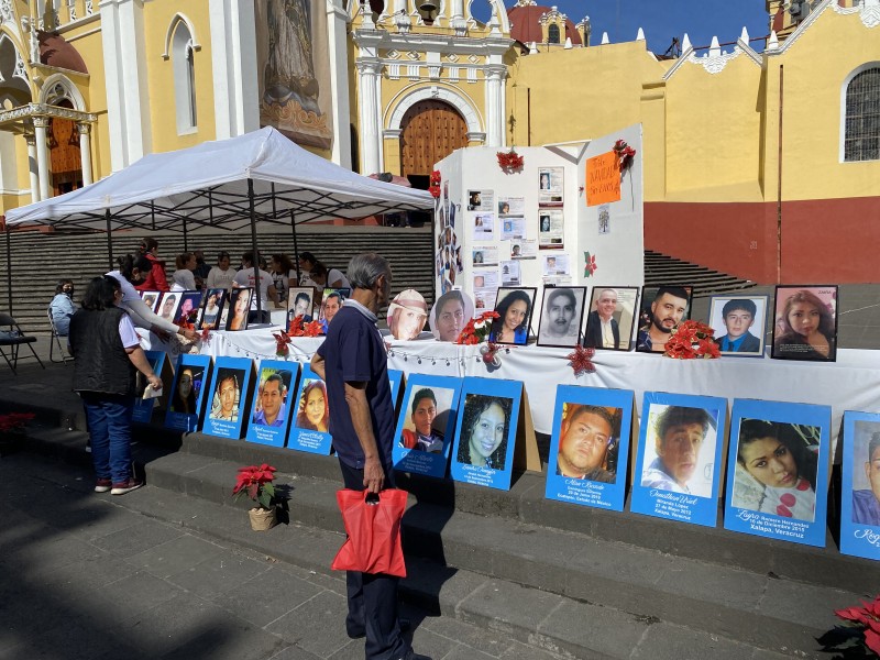 Familiares Enlaces Xalapa conmemora navidad buscando a 45 desaparecidos