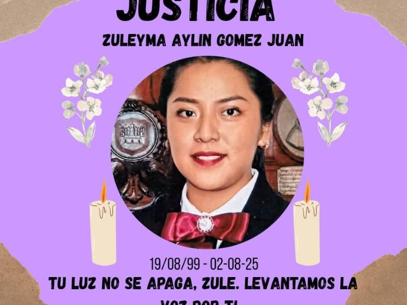 Familiares exigen justicia por feminicidio de Zuleyma