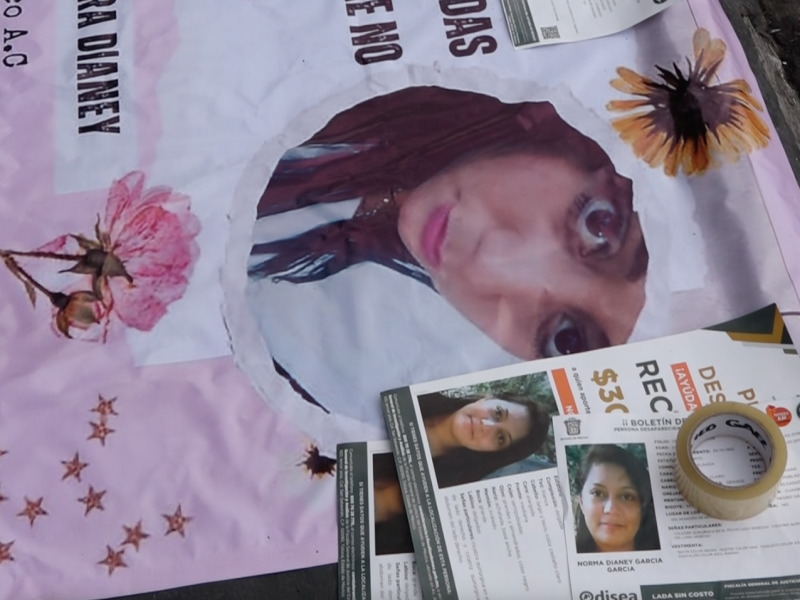 Familiares víctimas de feminicidios se manifiestan en Toluca