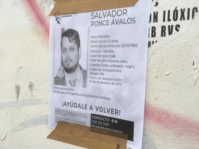 Familiares y amigos exigen la reaparición de Salvador