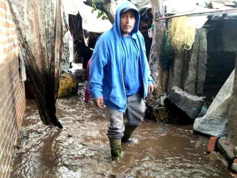 Familias de Tacuro, Zopoco y Huancito afectadas por las lluvias