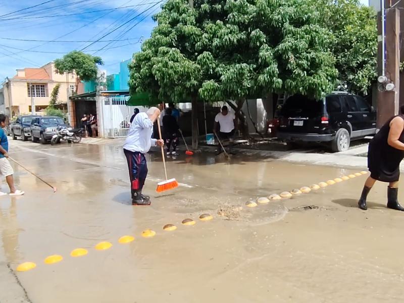 Familias de Villa de San Clemente piden solución ante inundaciones