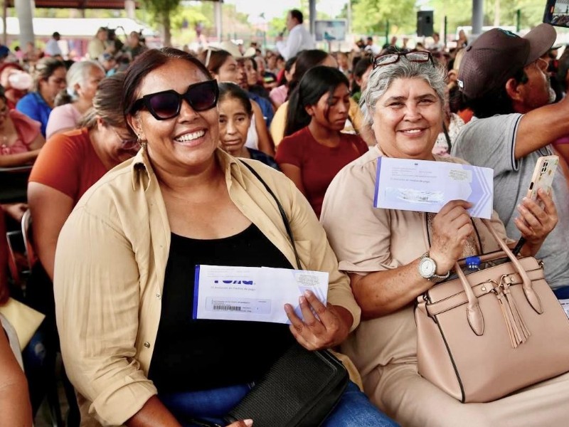 Familias Sonorenses agradecen entregas económicas