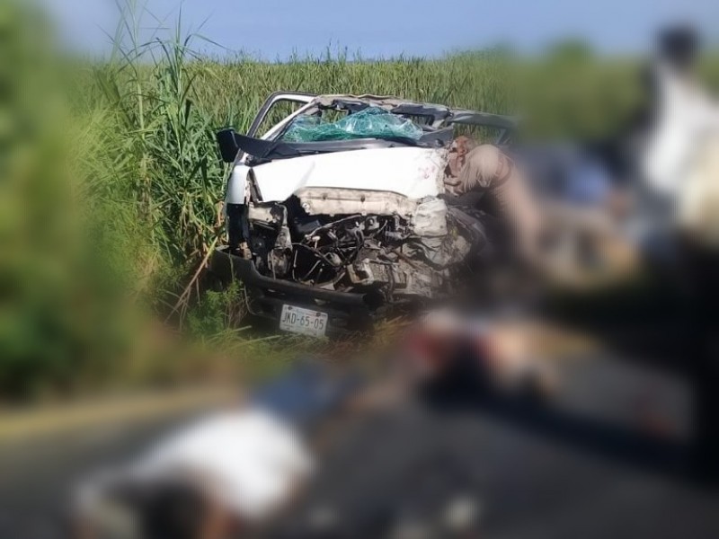 Fatal accidente en autopista Minatitlán-Coatzacoalcos