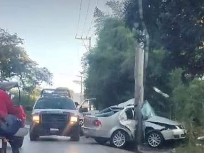 Fatal accidente en carretera Las Trancas-Coatepec deja un muerto
