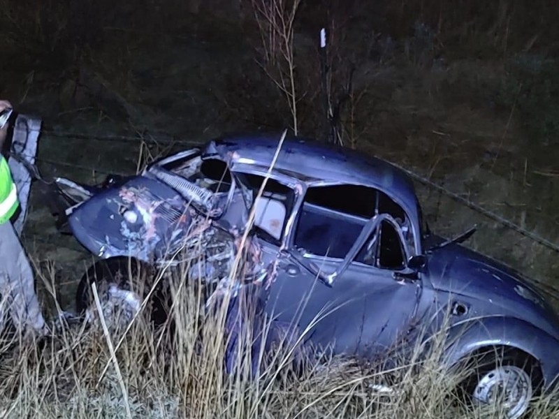 Fatal accidente en el municipio de Sain Alto