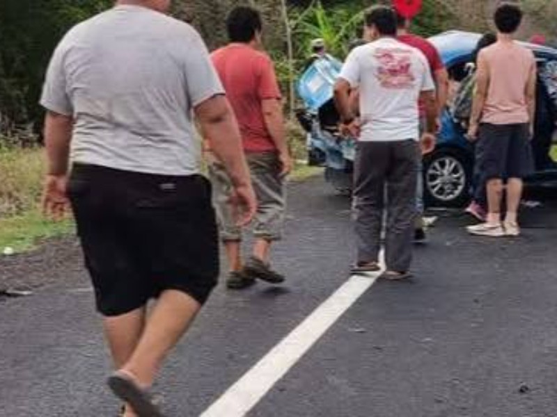 Fatal accidente en la Cardel-Nautla, estudiante perdió la vida
