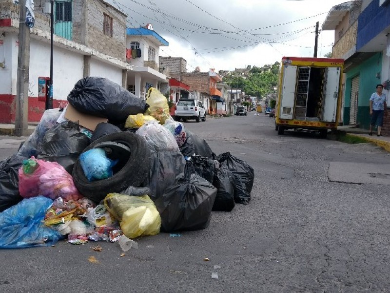 Falta de pagos provocó falla en recolección de basura