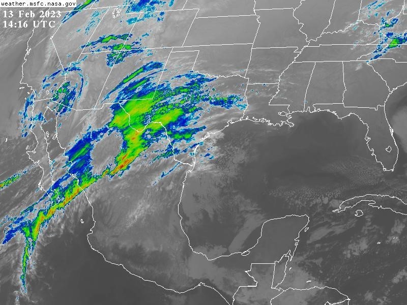 Febrero con déficit de lluvia acumulada y no tan frío