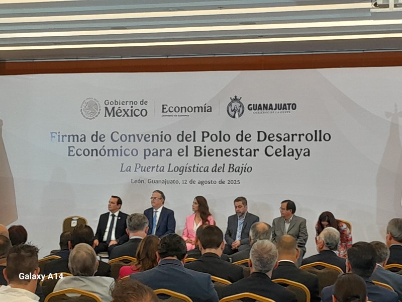 Federación y Estado firman convenio polo desarrollo económico bienestar Celaya