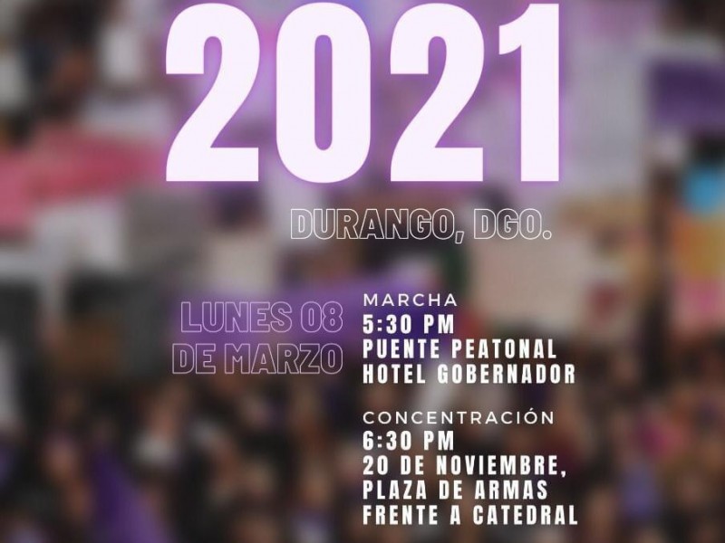 Feministas alistan actividades rumbo al 8 de Marzo