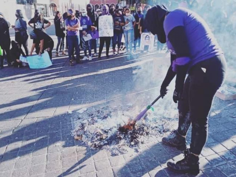 Feministas exigen justicia a feminicidio de Sofia en Fresnillo