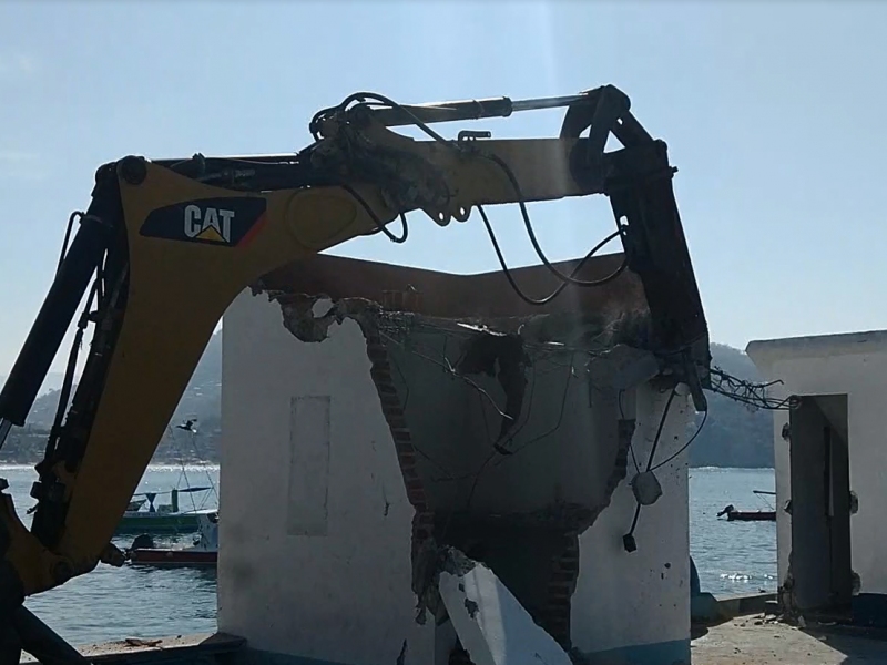 Fenómenos naturales no suspenderán trabajos en muelle principal