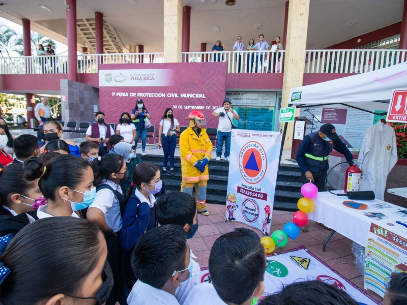 Feria de la Protección Civil en Poza Rica