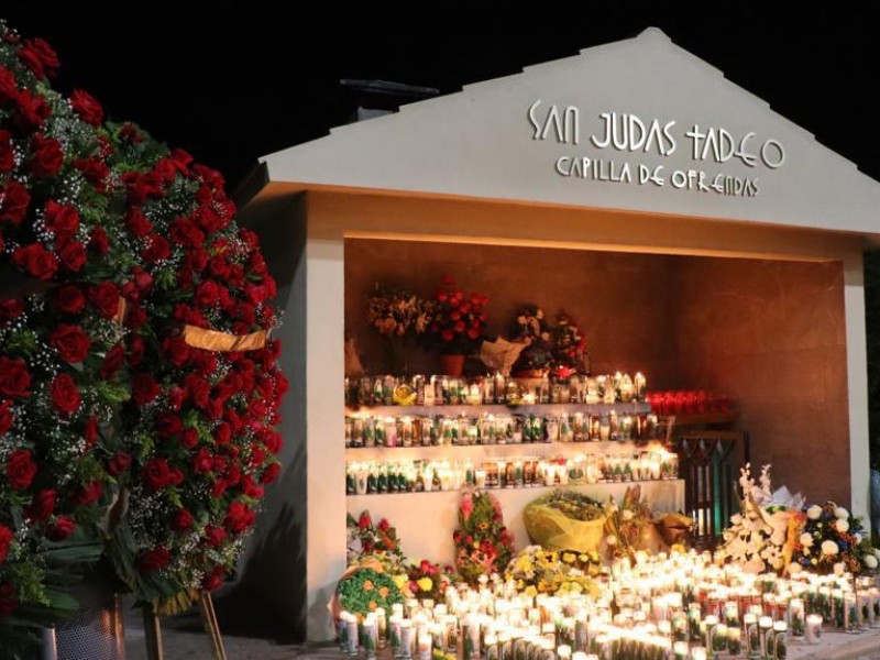 Festejan a San Judas Tadeo en Parque Mirador Badiraguato