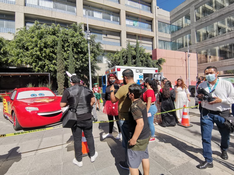 Festejan día del niño en el Antiguo Hospital Civil